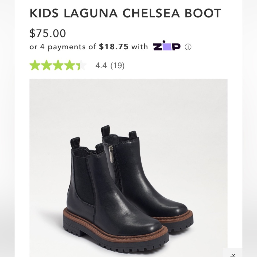BRAND NEW Sam Edelman Laguna Chelsea boots. Never been worn before!